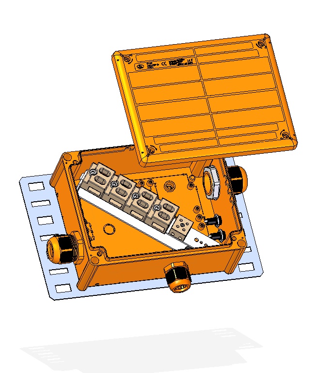 BrannboksJ200L-F DIN4102 komplett